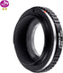 K&F Concept Lens Mount Adapter NIK(S)-EOS R - Manual Focus for Nikon(S) Lens to Canon EOS R Mount