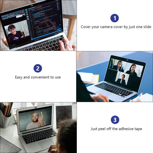 4pcs Artibetter Webcam Cover Slide for Laptop, Tablet, and Phone Camera Privacy Protection, Anti-Peeping Slider