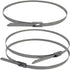 Electriduct 304 Stainless Steel Cable Ties, 27 Inch, 200 Lbs Heavy Duty Zip Ties, UV Resistant (10 Pack)