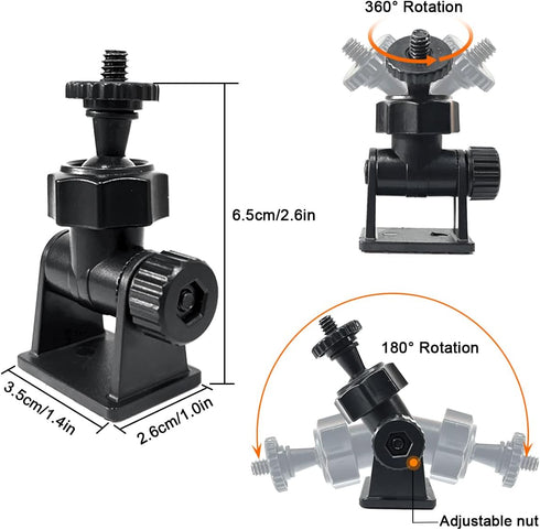 Webcam Accessory ScreenBar Halo, Adjustable Angle Webcam Stand for Monitor Light Bar Mount for BENQ Quntis