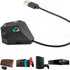 Keyboard and Mouse Converter for Nintendo Switch/PS4/PS3/Xbox One/Xbox 360, Supports Keyboard Mapping & Reset Button