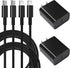 MFi Certified 20W USB C Fast Charger Compatible with iPhone 14/13/12/11/Xs/XR/X/8/iPad, 2 Pack with 10FT USB-C to