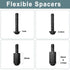 Universal TV Mount Screws Kit, Includes M4 M5 M6 M8 Screws, Washers for Samsung TCL Hisense LG Vizio Onn Sony Toshiba