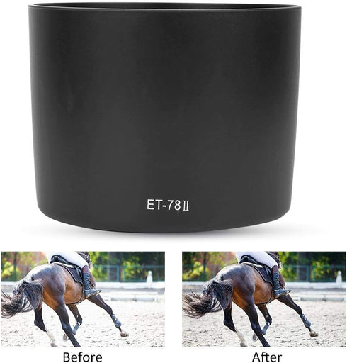 ET-78II Lens Hood, Replacement for Canon EF 135mm F2L 180mm F3.5L USM Lens