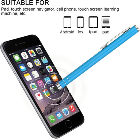 Stylus Pens for Touch Screens, Universal Capacitive Touch Screen Pens for Tablets, Smartphones, Samsung Galaxy, and