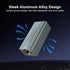 Ethernet Extender 10Gbps, 2 Pack Ethernet Coupler for Cat8 Cat7 Cat6 Cat5 Cable, 328ft Long Distance Extend, Aluminum