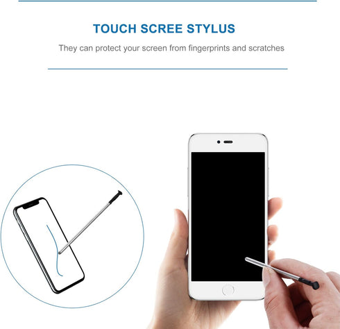 Hemobllo 2pcs Capacitive Stylus Pens - Touch Screen Pen Compatible for LG Stylo 4