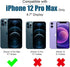 Casus Logo View Compatible with iPhone 12 Pro Max Case, Slim Premium Vegan Leather, Classic Luxury Thin Cover (Rose