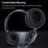 Wired Headphone, On Ear Headphones Lightweight Easy to Adjust for Enjoying Movies or Music