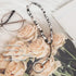 C&L Accessories Beaded Phone Charm, Handmade Natural Gemstone Cell Phone Lanyard Wrist Strap