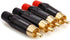 MOBOREST RCA Male Plug Adapter - Audio Phono Gold Plated Solder 24K Gold Speaker Plugs RCA Jack Cable Connector Adapter