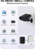 Bnhdons 4K 2.4G 5GHz Mini Camera - HD Wireless Small Camera - Tiny Indoor Security Cameras with Night Vision & Motion