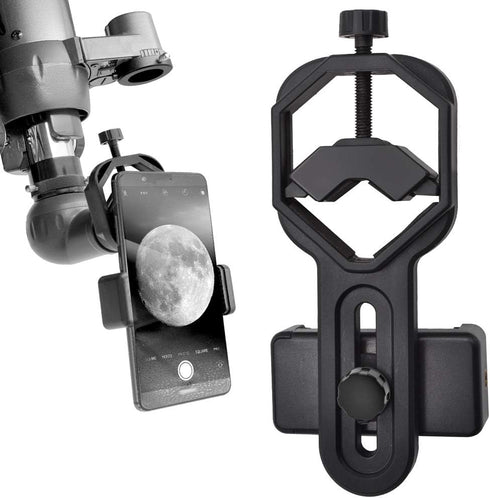 Smartphone Microscope Adapter Mount, Universal Phone Scope Mount for Telescope, Spotting Scope, Binocular