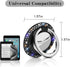 Bling Crystal Rhinestone Cell Phone Ring Holder Grip, 360° Rotation Ultrathin Finger Stand Compatible with iPhone