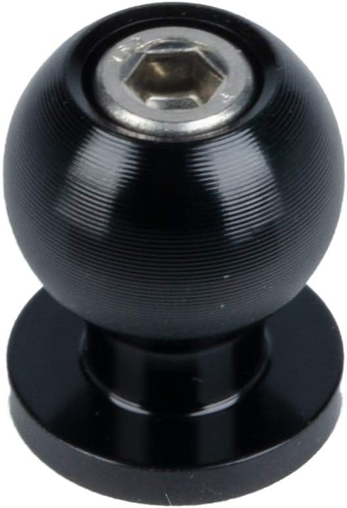 Tackform 20mm 1/4"-20 (6mm) 20 1" 25mm Aluminum Ball with Thru Hole | Enduro Series | NOT for Use with / / B-Sized Ball