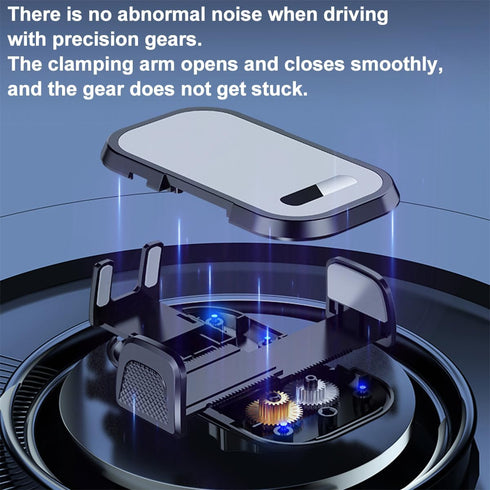 HZEL 2 1 Car Phone Holder, in Automotive Air Vent Cellphone Stand Mount for Dashboard Windshield, Adjustable Vehicle