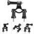 Pomya Bicycle Handlebar Mount, Bike Clip Fixed Bracket for Action Camera Holder, Mountain Biking & Road Cycling