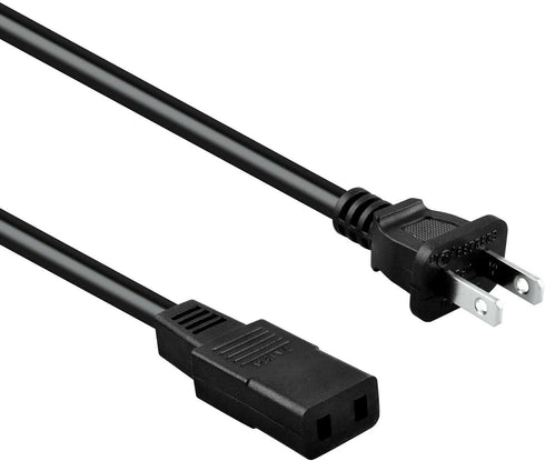 KONKIN BOO 8ft 2-Prong Square AC Power Cord Cable Lead for Studer Revox Reel