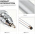 4pcs Touch Screen Ballpoint Pen, Black White Out Pens, Keychain for Girls, Pearlescent Plastic Makeup
