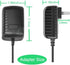 HZPOWEN 12V AC Replacement Adapter for Zyllion Back Neck Massage Pillow, Fit for shiatsu Neck Shoulder Massager Power