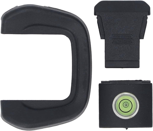 Camera Viewfinder Eyecup with Level Hot Shoe, ABS Material, Compatible with R