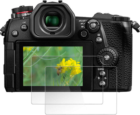 Tempered Glass Screen Protector for Panasonic Lumix DC-G9 G8 G7 G7 Mark II/DMC-GX7 Mark II GX7 III / GX9 GX8 LX10 LX9