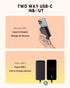 Wulcea 6000mAh 5V/2A Pack Portable Power Bank - USB Charger for Heated Clothing, Jackets, Vests, Scarves, Hats