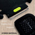 ?Bone? Run Tie Running Armband Phone Holder, Cell Phone Arm Band for iPhone & Samsung Galaxy (Combo Set/Black)