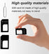 FENMORE 3 1 Set in Nano SIM Card Adapter, SIM Card Adapter Kit, Sim Adapter Sim Card Adapter with SIM Ejector Pin