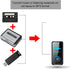 Cassette Cassette MP3 Portable Player Recorder Converter, Tape to Converter Convert Tapes to Digital Files via USB