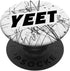 Yeet Meme Black and White Abstract Pattern Boys PopSockets PopGrip: Swappable Grip for Phones & Tablets