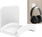 SOKUSIN Headphone Stand - Adhesive Gaming Earphones Hanger, Universal Desk Wall Mount Hook for Headphones, White