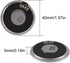 3PCS Mini MP3 Player Audio Module with 5PCS Metal Shell Round Internal Magnet Speaker 2W 8Ohm MP3 Voice Decode Board TF Card U Disk IO/Serial Port/AD Board DFPlayer Audio Music Module for Arduino