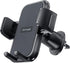 Lamicall 2024 Wider Clamp & Metal Hook Car Phone Holder Vent for Smartphone, Thick Cases Friendly, Dark Grey
