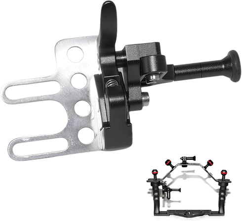 Shutter Release Extension Lever Trigger Mount Adapter for Diving Tray Stabilizer Underwater Camera Housing Handle