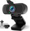 Hrayzan 1080p Webcam with Microphone, USB PC Camera 110-Degree Wide Angle Webcam with