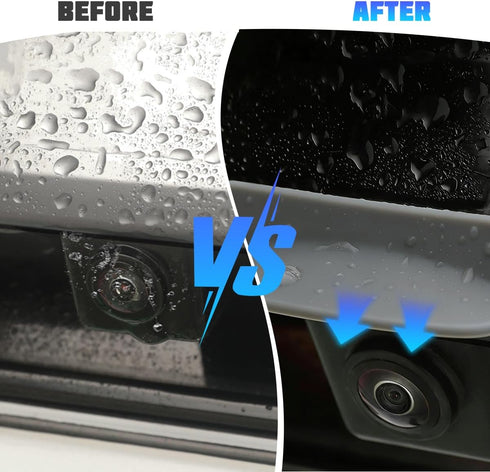 HZEL Car Rear View Backup Camera Cover, Silicone Anti-Rain Vehicle Reversing Camera Guard Shield, Automotive Rear View