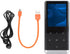 Semme MP3 .5in 3D 4GB (4G) Portable Player with Screen HiFi Sound Stereo E Book Functionality for Home Outdoor Travel
