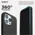 SURPHY Magnetic Case for iPhone 13 Pro, Compatible with MagSafe, Liquid Silicone Phone Case with Microfiber Lining