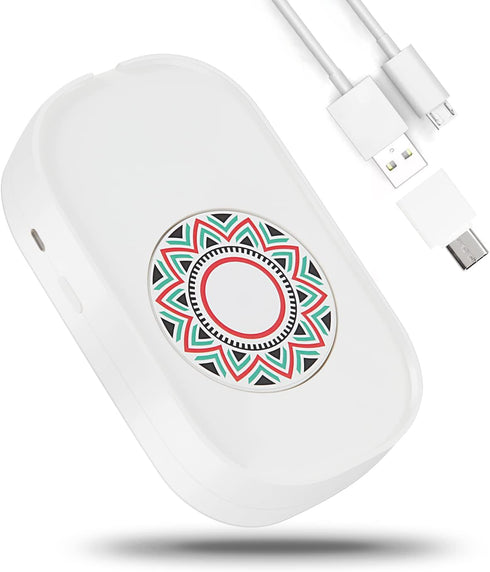 Mouse Jiggler, Undetectable Mouse Mover Simulator for Computer, Keeps PC Active, USB C to USB Adapter Included