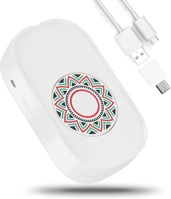 Mouse Jiggler, Undetectable Mouse Mover Simulator for Computer, Keeps PC Active, USB C to USB Adapter Included