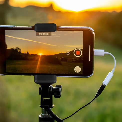 ULDIGI 10Pcs 1/4 Inch Universal Cell Phone Tripod Mount Adapter Clips Rotatable Phone Holders for Smartphone Selfie