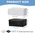 27.56 Inch 2Pcs PATIKIL and Printer Dust Cover Case, Water Proof Static Free Polyester Protective Covers Jacket