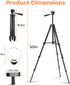 SENSYNE 50" 3 10 Ring Light with Stand, Phone Tripod for iPhone & Android, LED Ring Light with Remote, Color Modes