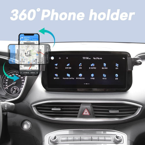 FICS Phone Holder for Hyundai Santafe 2023, Customized Phone Mount Accessories for Santafe 2023