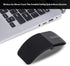 2.4G Mouse 1600DPI Ergonomic Foldable Optical Touch Mouse with USB Receiver for PC and Laptop