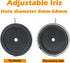 8mm-68mm Lens(SK68) Adjustable Iris Aperture Diameter Iris Diaphragm Optical Diaphragm for Microscope Iris Adjustable