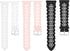 IDW13, IDW16, IDW19 Smartwatch Bands, Lamshaw 22mm Silicone Lace Replacement Straps for Various Watches
