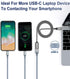 USB C to USB 3.0 Adapter (10ft), Type C Male to USB 3.0 Female OTG Cable for iPad Pro, Samsung Galaxy