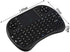 Mini Wireless Keyboard, 2.4GHz Controller with Touchpad Mouse Combo, Compatible with Android TV Box, Smart TV